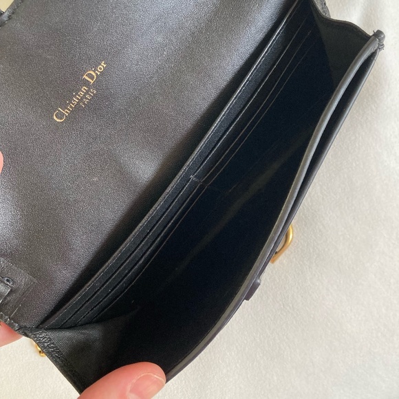 Dior long saddle wallet with chain - Picture 8 of 8